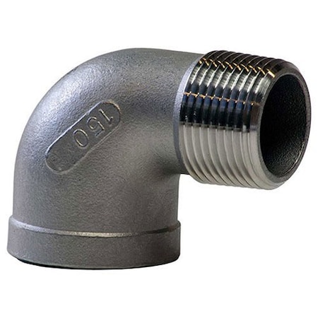 Kingdom 3/4 304 Stainless Steel 90 Degree Street Elbow, MNPT X FNPT K403-12